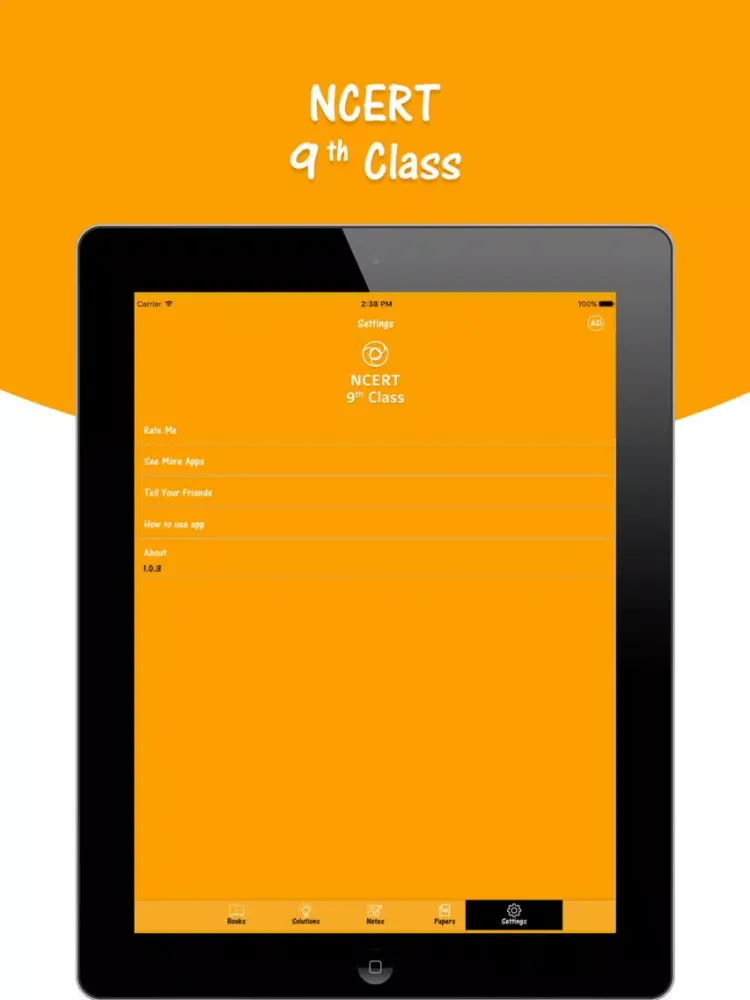 NCERT 9th Class Books iPad 应用截图