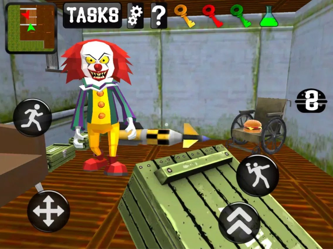 Скриншоты IT Neighbor. Clown Revenge iPad 