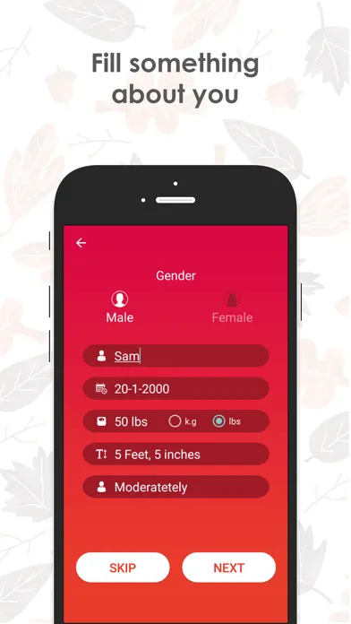 Daily calories counter স্ক্রিনশট