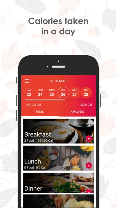Daily calories counter স্ক্রিনশট