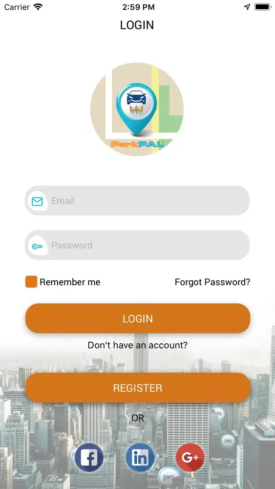 Ảnh chụp màn hình của ParkPAL (NYC Street Parking)