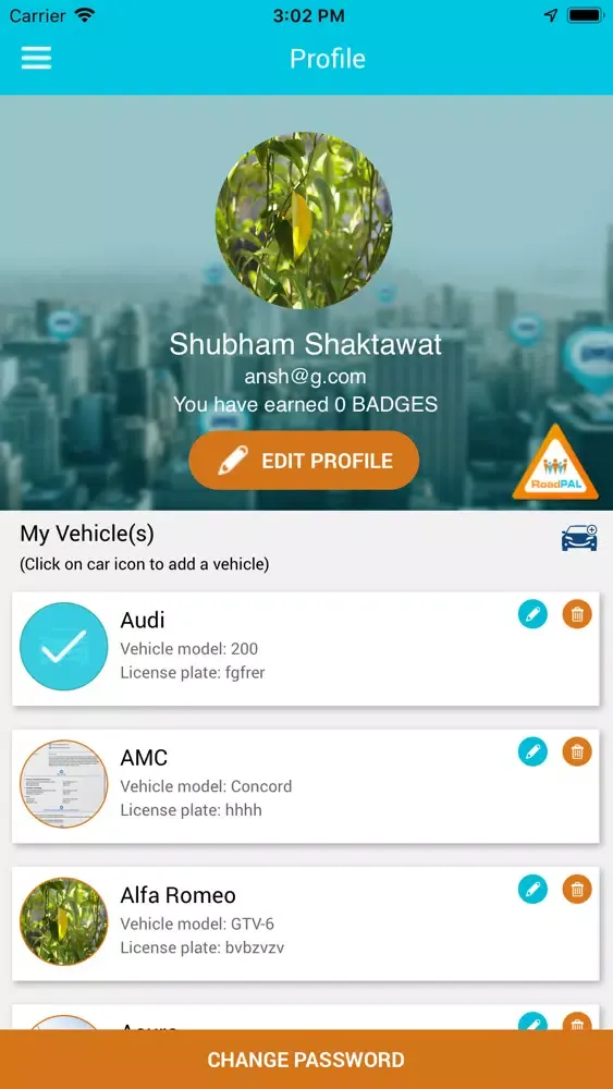 Ảnh chụp màn hình của ParkPAL (NYC Street Parking)