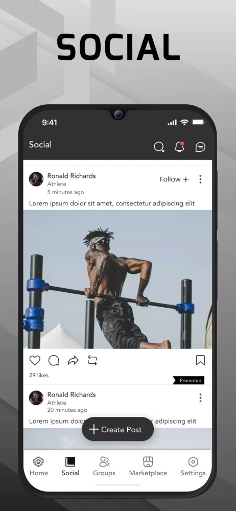Capturas de tela do Sportconn