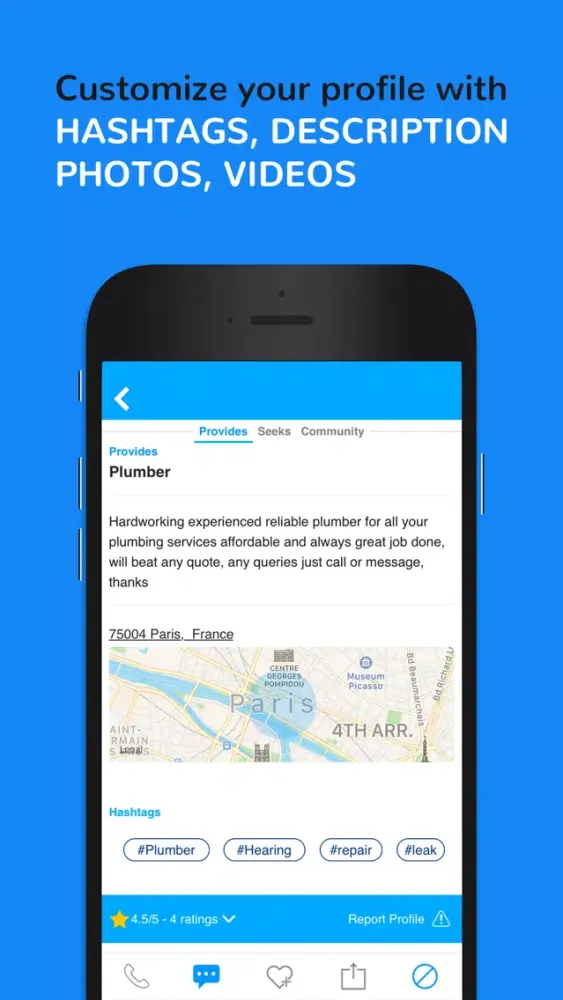 Captures d'écran de WeFind - Services and Help