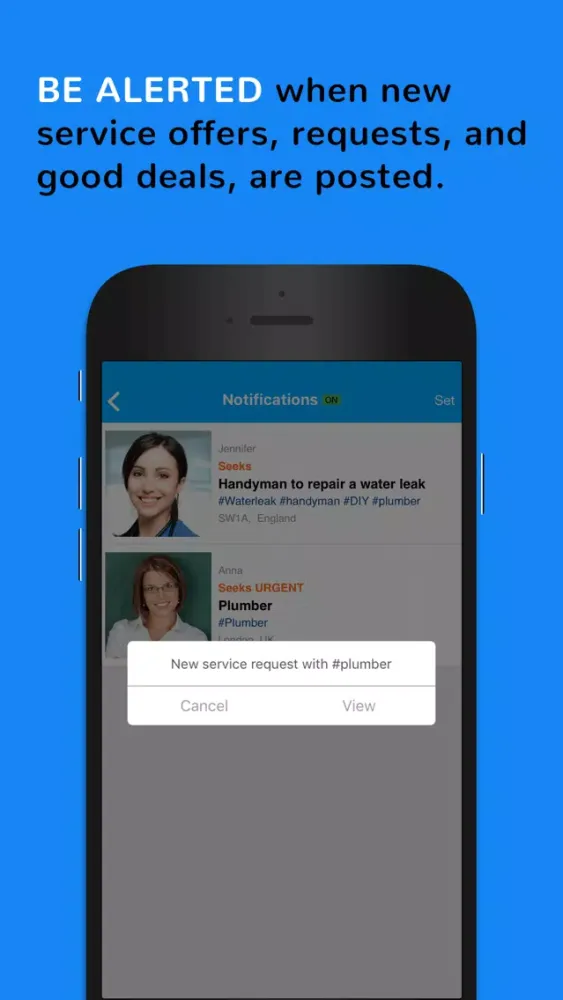 Captures d'écran de WeFind - Services and Help