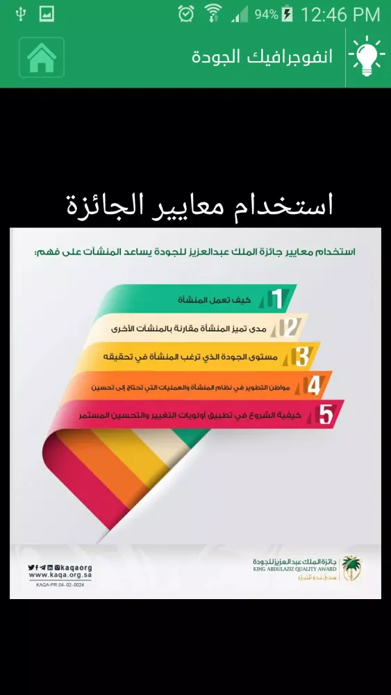 صور جائزة الملك عبد العزيز للجودة