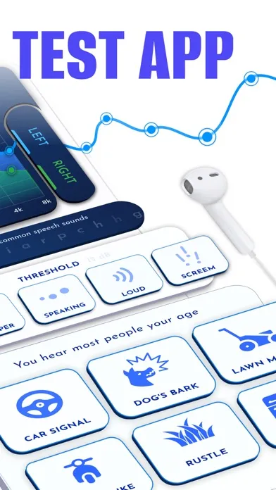 Capturas de tela do Hear Me: Hearing Test