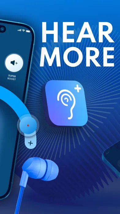 HEAR BOOST, SOUND AMPLIFIER স্ক্রিনশট