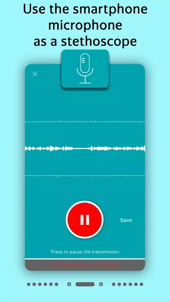 Capturas de tela do STETHOSCOPE, Telemed, mHEALTH