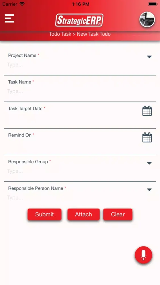 StrategicERP 스크린샷