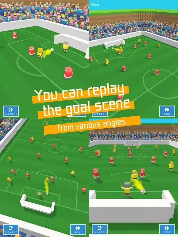 Soccer People - Football Game iPad  Screenshots