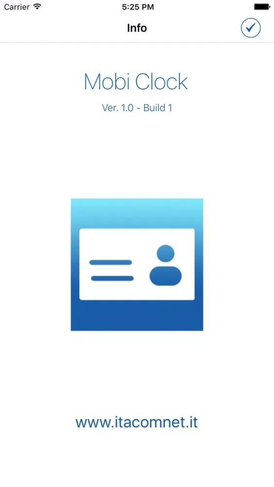 Mobi Clock - rilevazione presenze con smartphone Screenshots