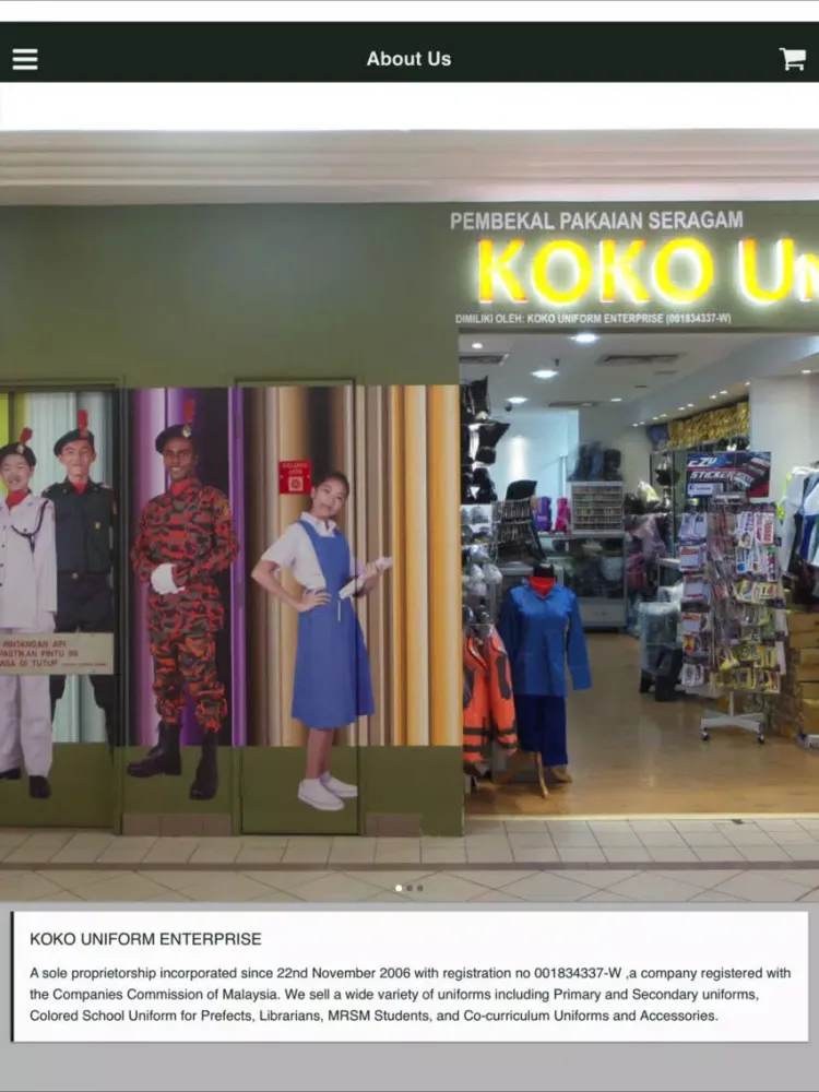 Captures d'écran de KOKO Uniform iPad 