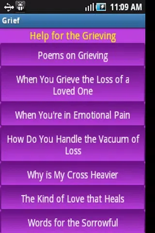 Help for the Grieving Screenshots
