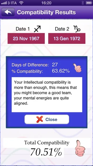 Screenshot di Biorhythm Pro - measure the rhythm of your life