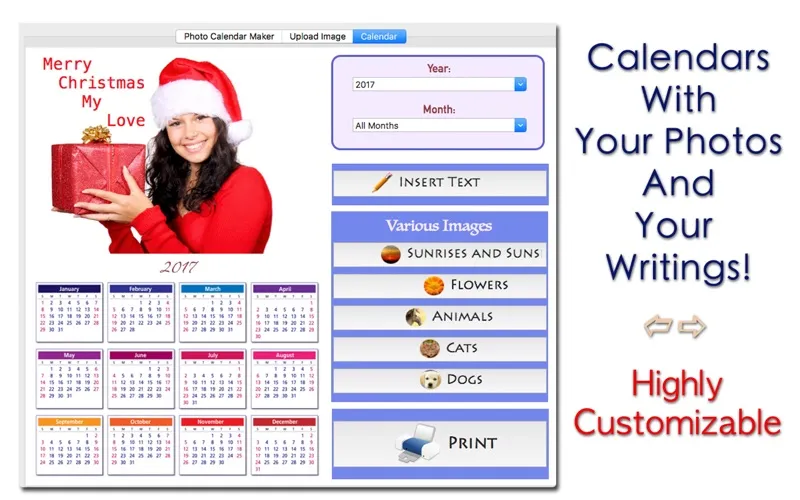 Скриншоты Photo Calendar Maker