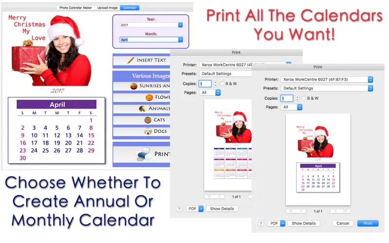 Скриншоты Photo Calendar Maker