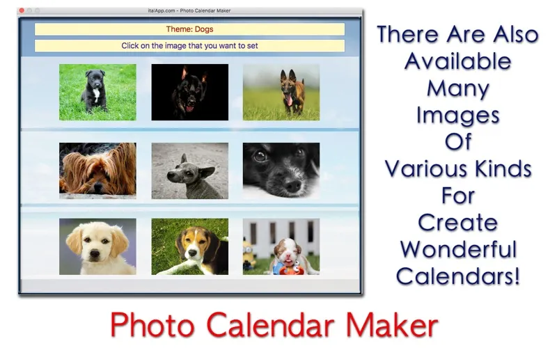 Скриншоты Photo Calendar Maker