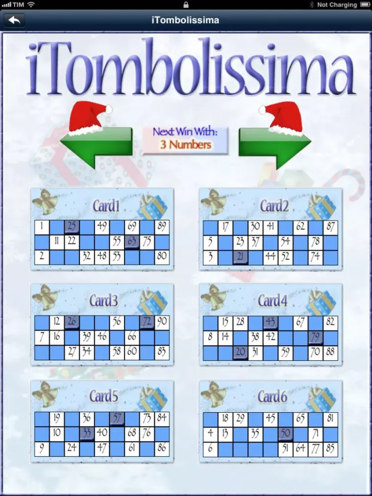 Capturas de pantalla de iTombolissima (italian bingo named Tombola) iPad 