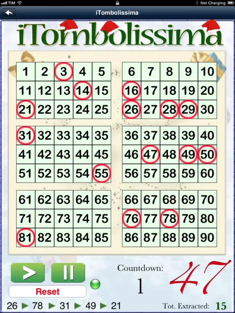 Capturas de pantalla de iTombolissima (italian bingo named Tombola) iPad 