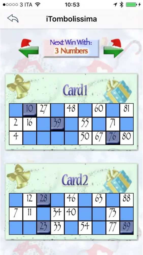 Capturas de pantalla de iTombolissima (italian bingo named Tombola)