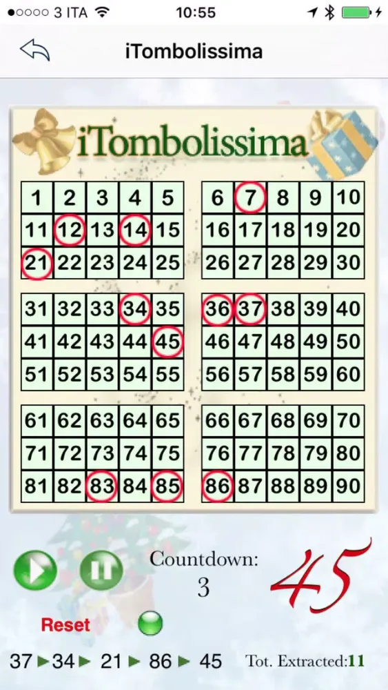 Capturas de pantalla de iTombolissima (italian bingo named Tombola)