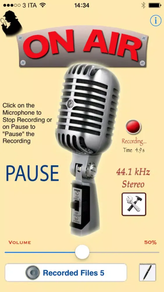 I Voice Recorder - digital audio recorder for music, lessons and voice notes Screenshots