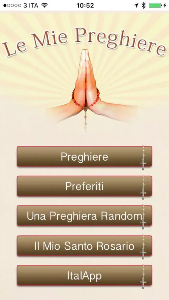 Ảnh chụp màn hình của Le Mie Preghiere - più di mille orazioni - una preghiera per ogni occasione