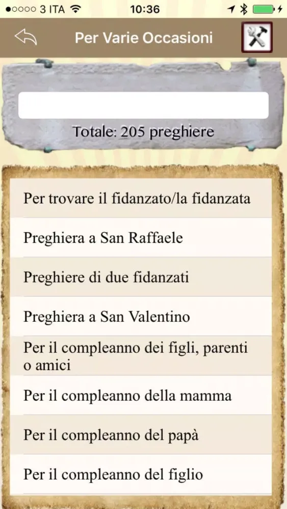 Ảnh chụp màn hình của Le Mie Preghiere - più di mille orazioni - una preghiera per ogni occasione
