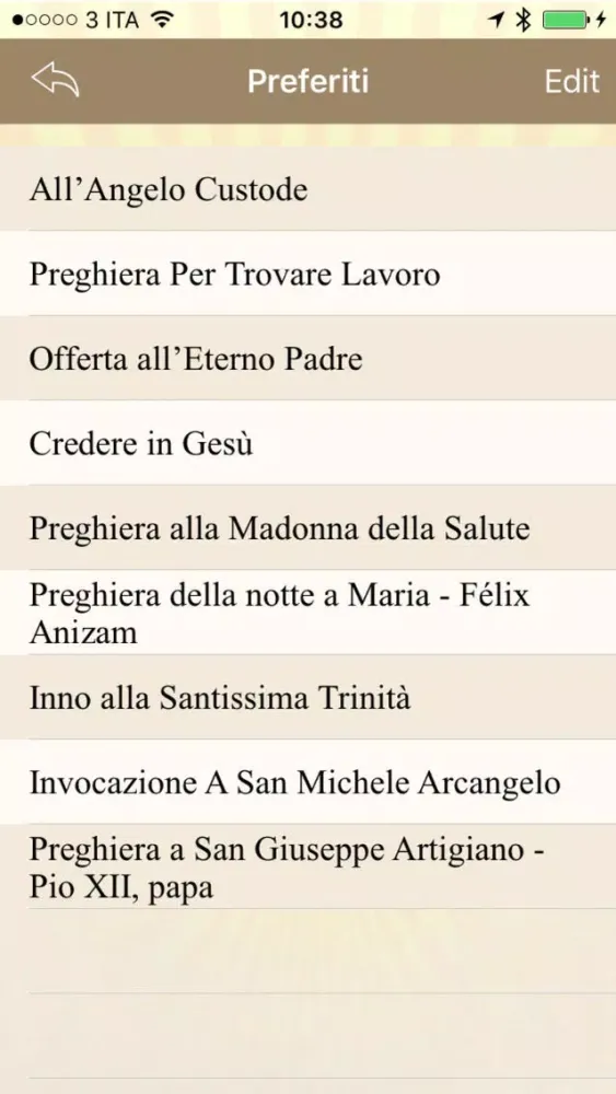 Ảnh chụp màn hình của Le Mie Preghiere - più di mille orazioni - una preghiera per ogni occasione