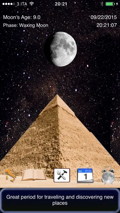 my Moon - tune in your life with the moon and lunar cycles, recommendations and suggestions for each phase of the moon Screenshots