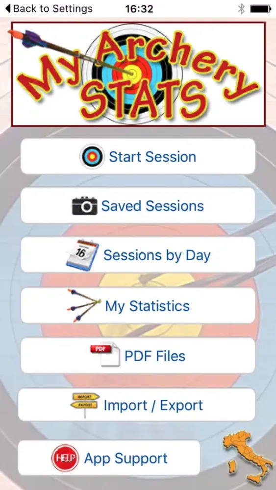 Screenshot di My Archery Stats - scores and statistics for archery