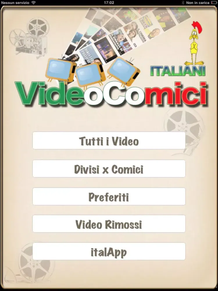 ภาพหน้าจอของ Video Comici Italiani iPad 