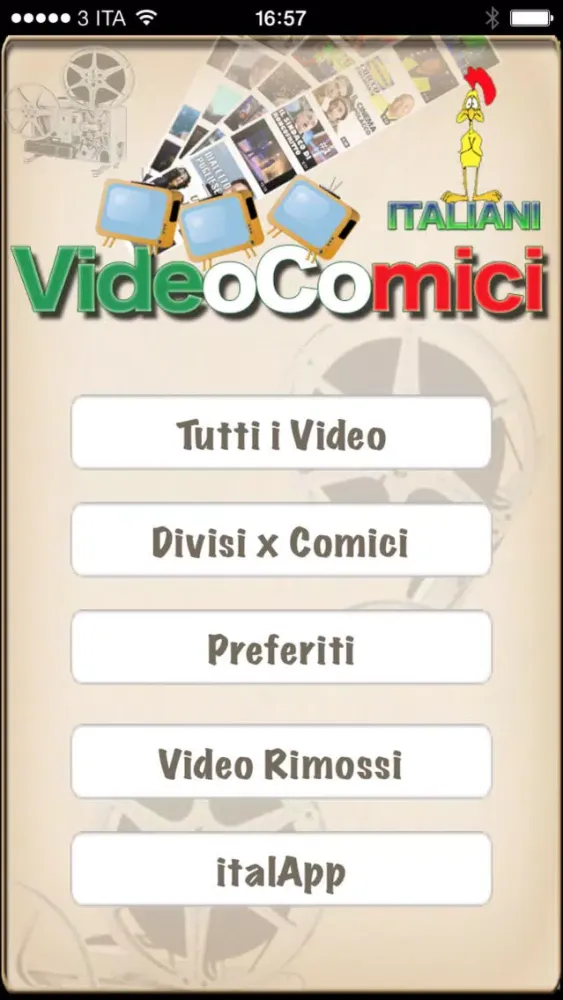 ภาพหน้าจอของ Video Comici Italiani