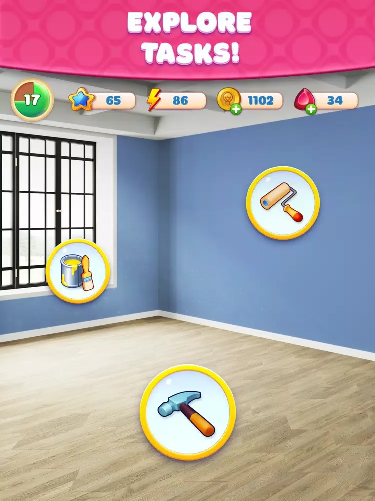 Capturas de tela do House Merge: makeover master iPad 