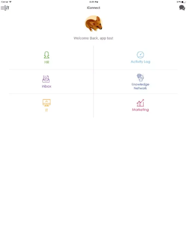 iConnect - iTalent iPad  سکرین شاٹس