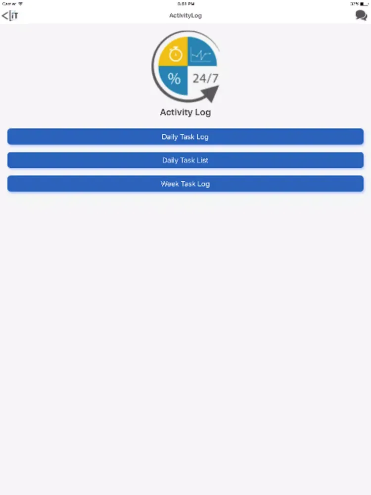 iConnect - iTalent iPad  سکرین شاٹس
