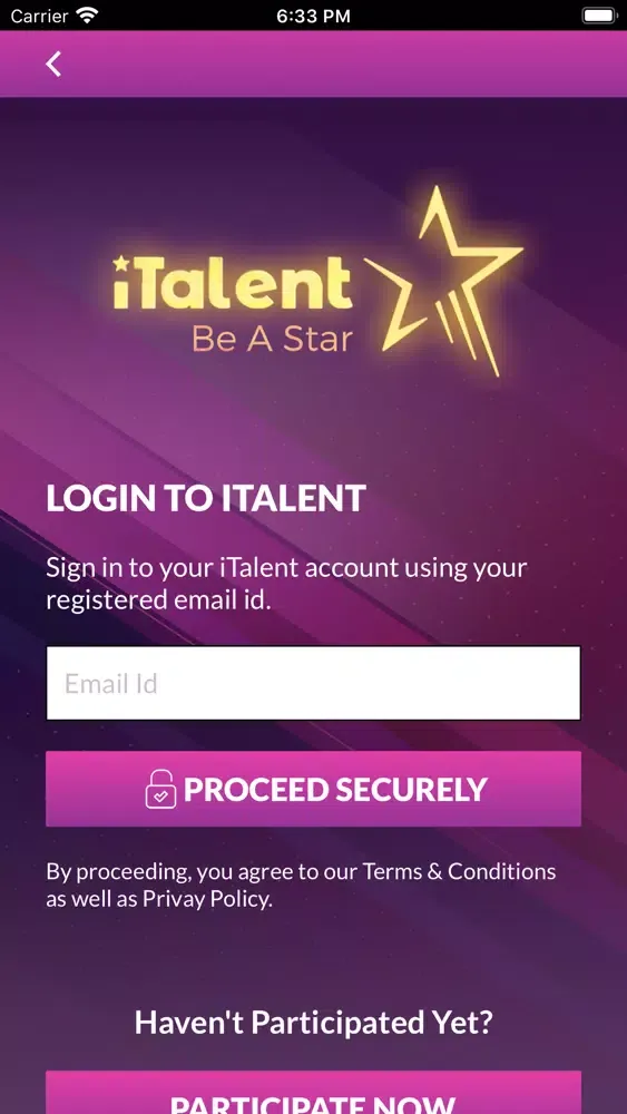 iTalent - Be A Star Screenshots