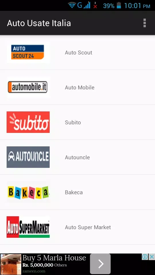 Kubet Auto Usate Italia سکرین شاٹس