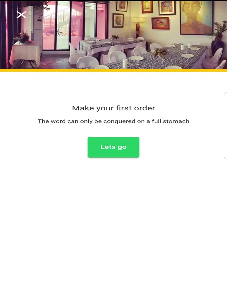 Ảnh chụp màn hình của iTalia Restaurant iPad 