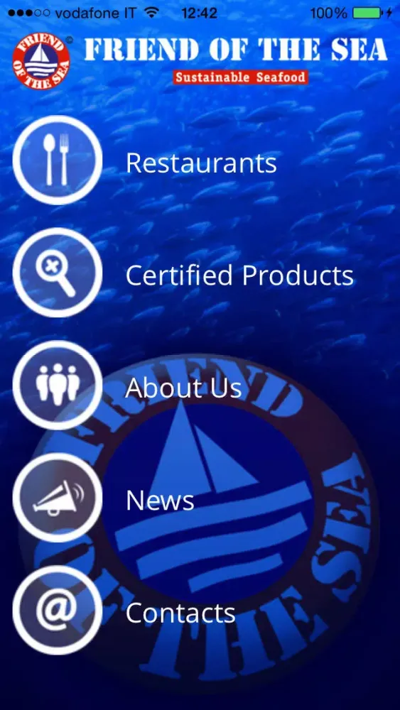 Capturas de tela do Find Friend Of the Sea Seafood