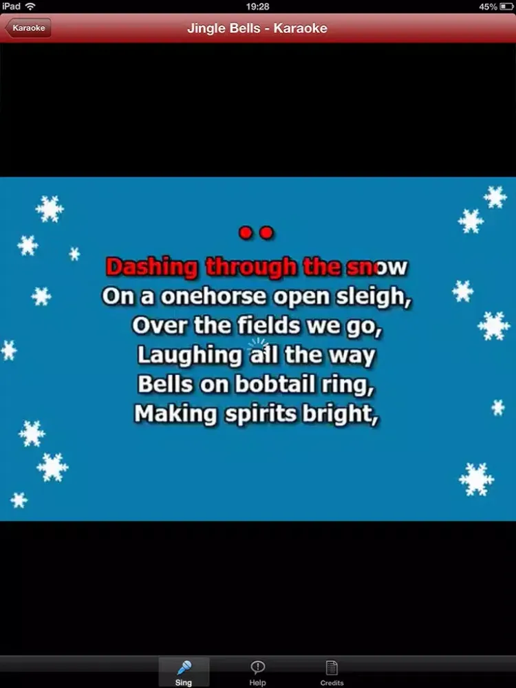 Christmas Karaoke: Christmas Carols and Christmas Songs iPad  Screenshots