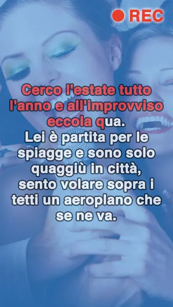 My Video Karaoke: Musica Italiana Ekran Görüntüleri