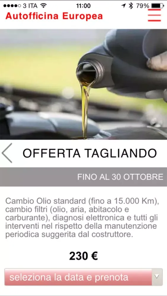 Captures d'écran de Autocarrozzeria Europea