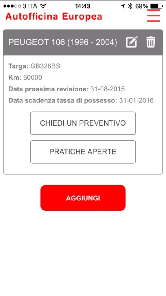 Captures d'écran de Autocarrozzeria Europea