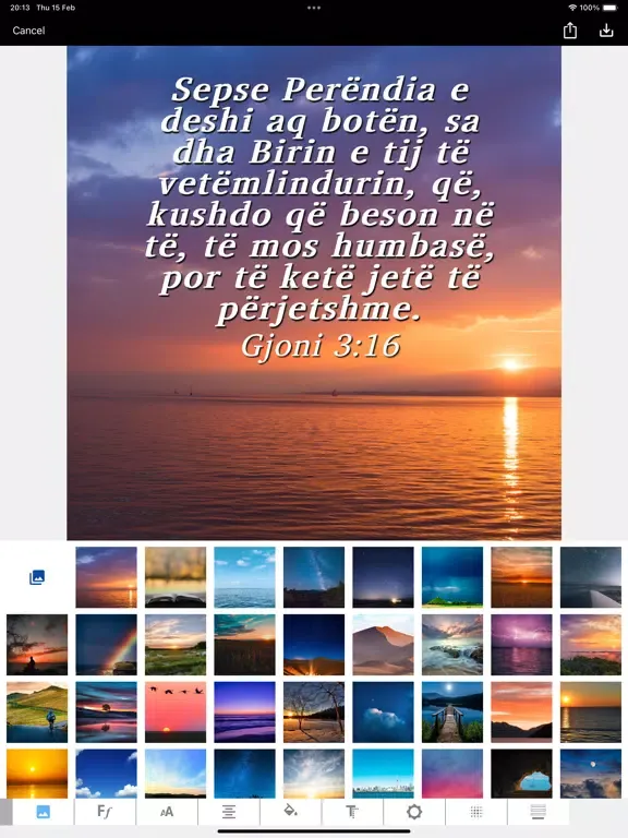 Albanian English Italian iPad  스크린샷