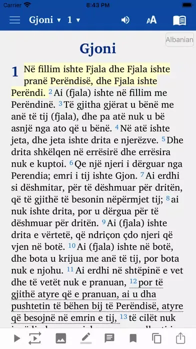 Albanian English Italian 스크린샷
