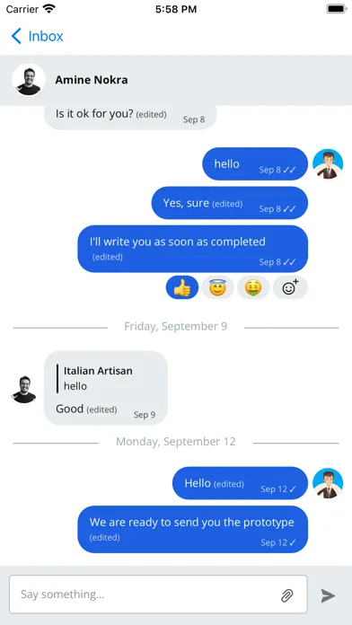 Italian Artisan Chat应用截图