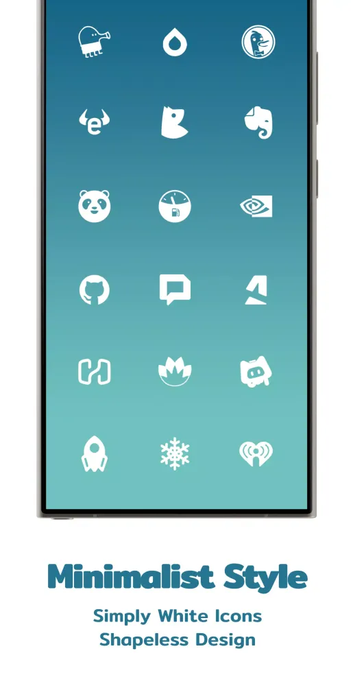Simply Minimal White Icon Pack Ekran Görüntüleri