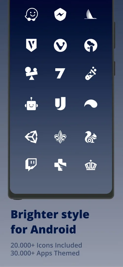 White Moonlight - Icon Pack-screenshot-2